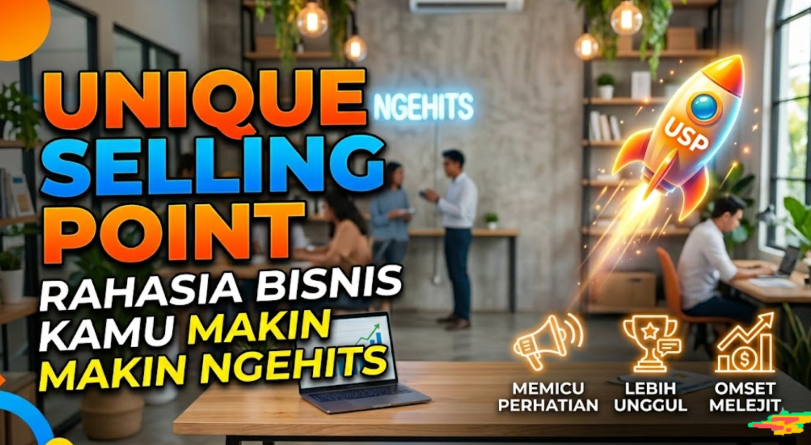 Unique Selling Point (USP) – Rahasia Bisnis Kamu Makin Ngehits!
